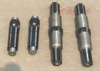 Splined shaft