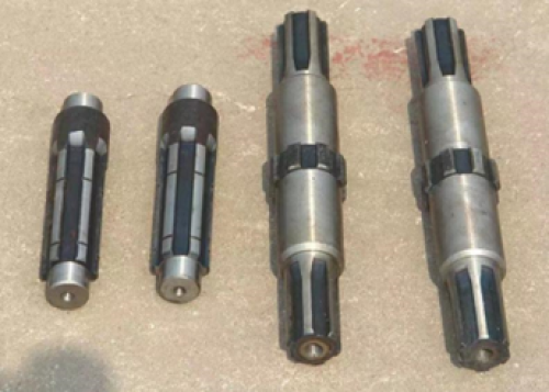 Splined shaft